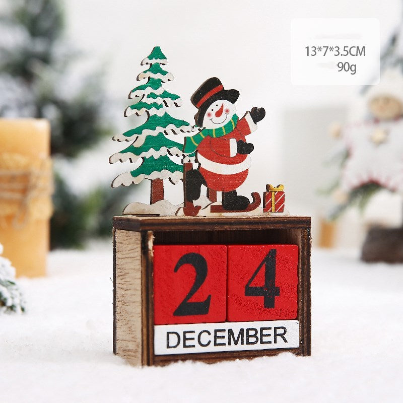 Weihnachten geschenk kalender szene dekoration spielzeug