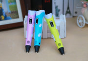 3D stift (3D print pen) zwei generation graffiti 3D stereoskopischen pinsel kinder puzzle malerei spielzeug