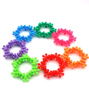 Kreative DIY Bausteine 3D Pflaumenblüte Kinderspielzeug