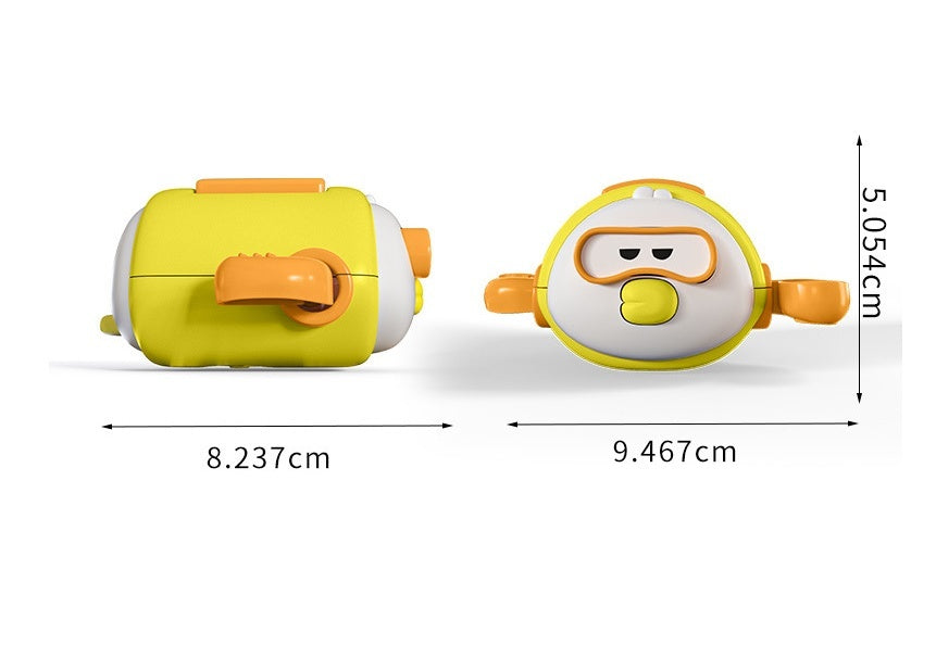 Kinder Bades pielzeug Cartoon Uhrwerk Bad Wasserspiel zeug