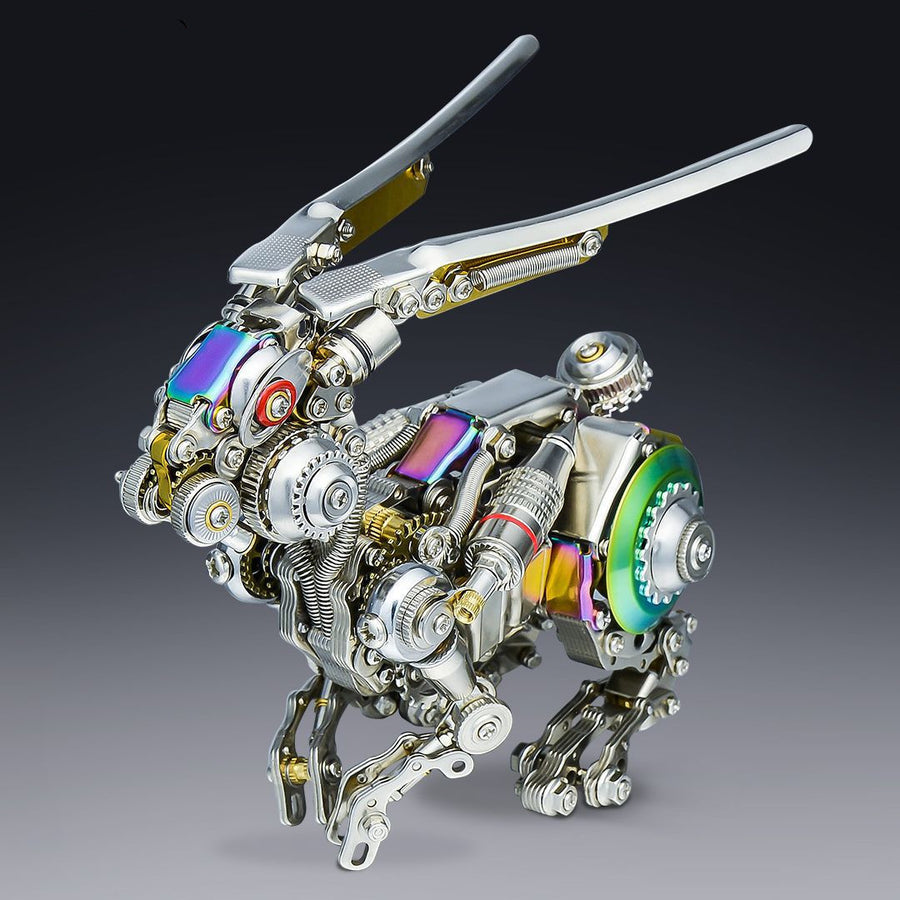 Mechanical Rabbit Aerospace High Difficulty Precision Machinery Metal Assembly Educational Toys