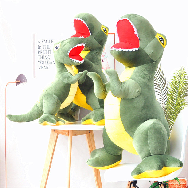 Realistische Simulation Von Tyrannosaurus Rex Puppe Plüsch Dinosaurier Spielzeug
