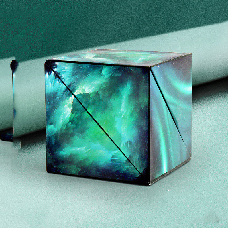 Solide Geometrie Variable Magnetische Rubik Würfel Blöcke