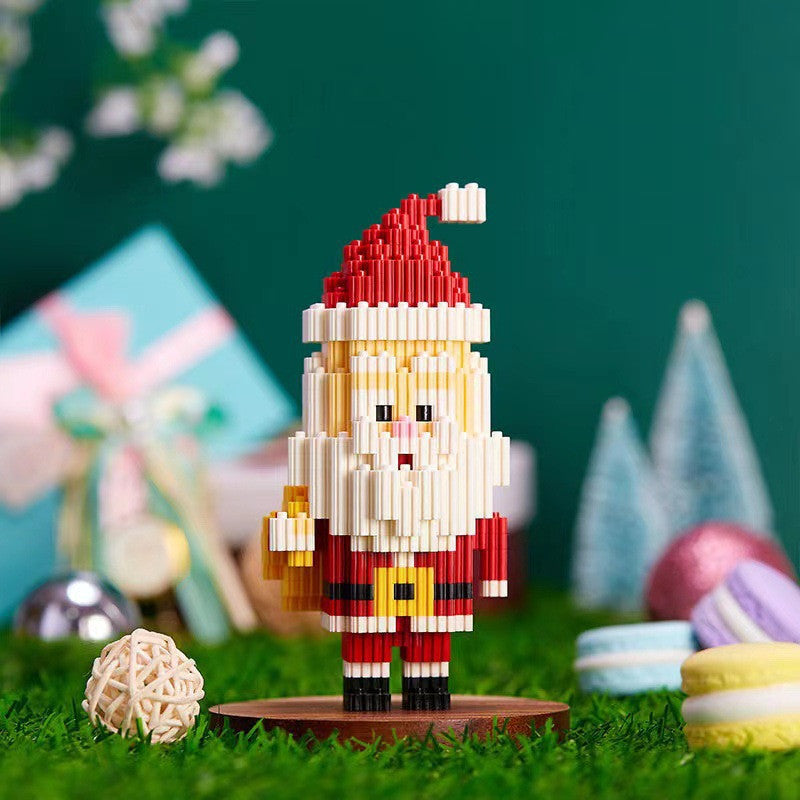Weihnachtsbaum-Rentier-Eismann-Kleinteil montage-pädagogisches Spielzeug
