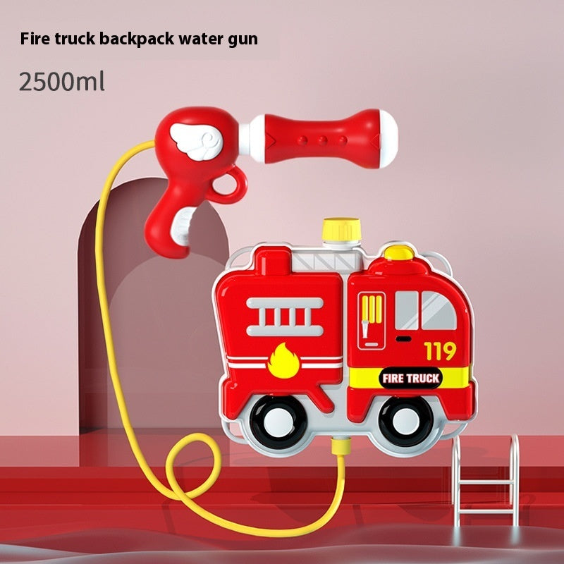 Kinder Cartoon Rucksack Wasser pistole Wasser Strand Spielzeug