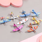 Niedliches Handheld-Seifenblasenflugzeug Kleine Kinderspielzeuge