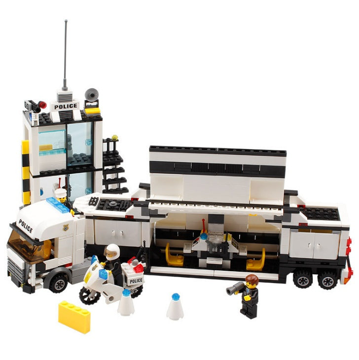 511 Stück Polizei Serie Puzzle Kleine Partikel Zusammenbau Spielzeug