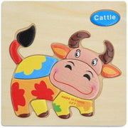 Holz drei dimensionales Kinderspiel zeug