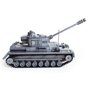 Kazi Large Panzer IV Tank 1193pcs Building Blocks Military Army Constructor set Educational Toys for Children Compatible