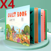 Kinder Pädagogisches Spielzeug Wiederholt Klebte Bücher Zu Lesen