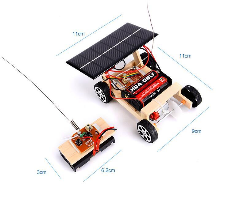 Neue Technologie Kleine Produktions Diy Solar Fernbedienung Auto Experimentelle Spielzeug