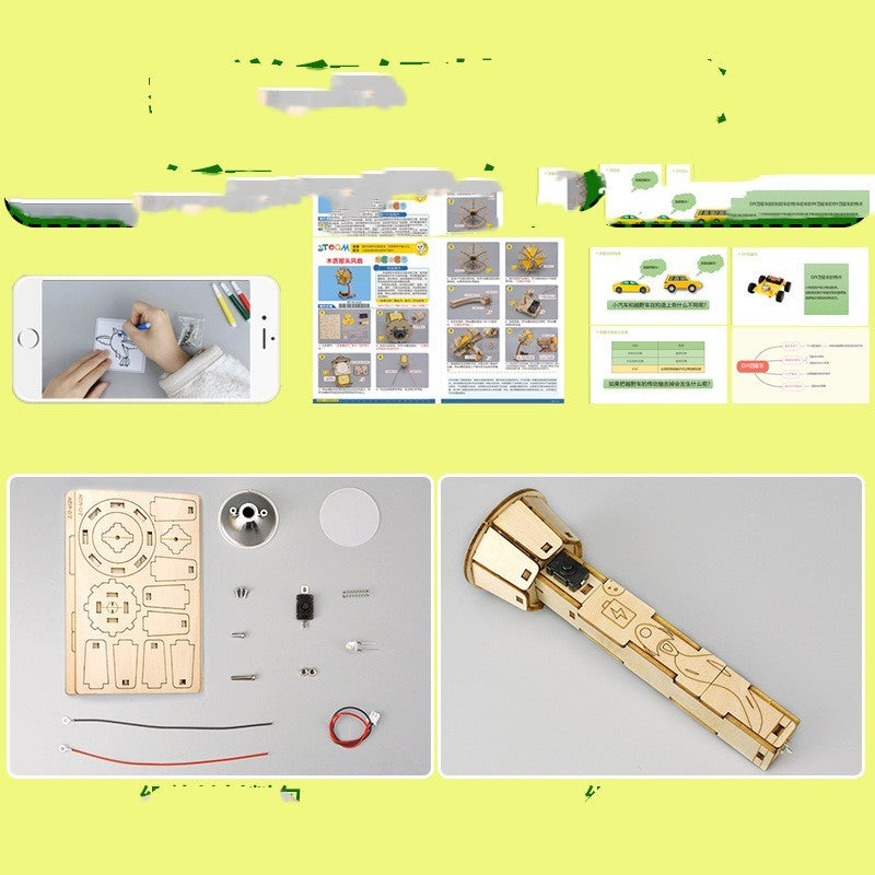 Kinder-Handgefertigte DIY-Taschenlampen-Spielzeuge