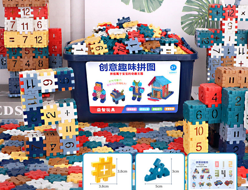 Digital Building Block Puzzle Children's Educational Toys