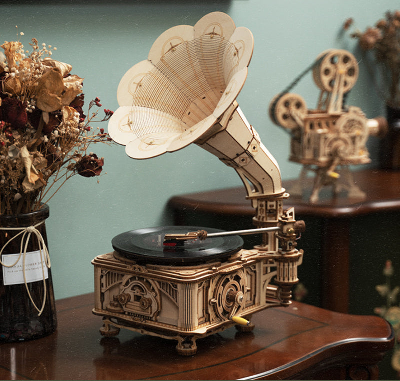mytooy Holzpuzzle Grammophon