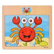 mytooy Holzpuzzle 12-teilig