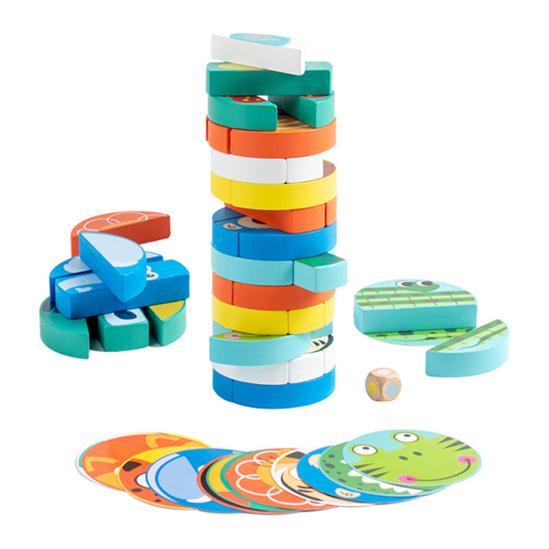 Jenga-Bausteine aus Holz für früh kindliche Bildung Spielzeug