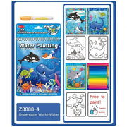 Kinder magisches Wasser album wieder verwendbares Wasser malerei früher Bildungs spielzeug