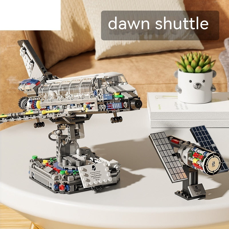 mytooy Modell Spaceshuttle Klemmbausteine
