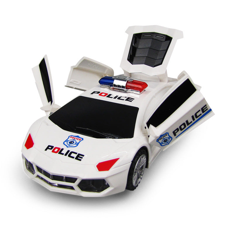 Dreh Verformung Polizei Auto Simulation Modell Großhandel Spielzeug