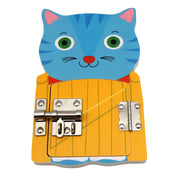 mytooy Montessori Lernspielzeug intelligentes Schloss-Set