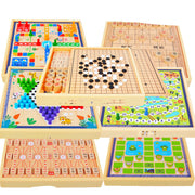 mytooy Holz-Brettspiel Sammlung