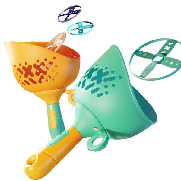 Kinder hand gezogenes Katapult UFO Outdoor-Sportspiel zeug