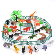 Simulation von Wildtieren, Meeresbewohnern und Insektenmodellspielzeugen