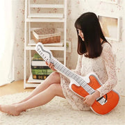 Simulation Gitarre Plüschspielzeug Kinder Kreatives Sofakissen