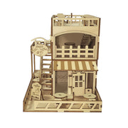 Casual Kaffee Haus Pädagogisches Puzzle Hand Montiert Spielzeug