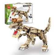 Dinosaurier Welt kinder Puzzle Montiert Gebäude Block Spielzeug