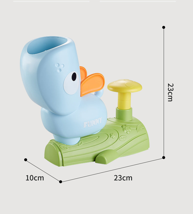 Fliegende Untertasse Kinder Outdoor Spielzeug Spaß Pedal Katapult Rakete