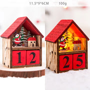 Weihnachten geschenk kalender szene dekoration spielzeug