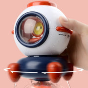 Licht Spinning Spray Raumschiff Baby Spritzen Splash Baby Bad Spielzeug Bad