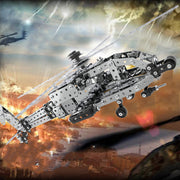 mytooy Helikoper Modell aus Metall zum Zusammenbauen