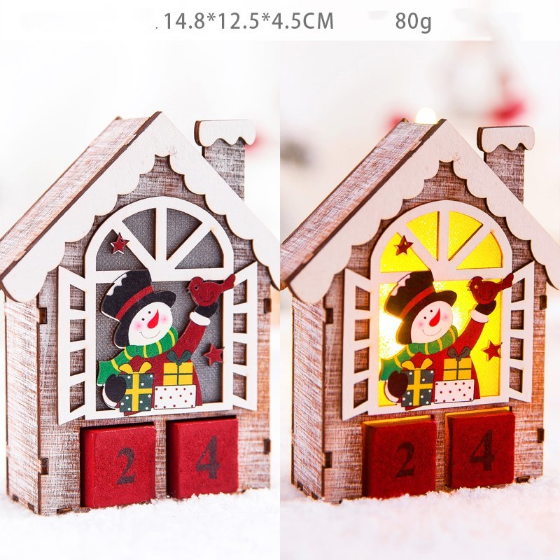 Weihnachten geschenk kalender szene dekoration spielzeug
