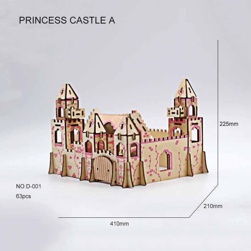 Kreuz grenze heißer verkauf 3D 3D jigsaw hand aus holz modell tabletop ornament DIY spielzeug für kinder