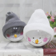 Weihnachten dekorationen kreative Weihnachten Schneemann kinder spielzeug kunststoff Weihnachten Ball Weihnachten Anhänger