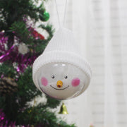 Weihnachten dekorationen kreative Weihnachten Schneemann kinder spielzeug kunststoff Weihnachten Ball Weihnachten Anhänger