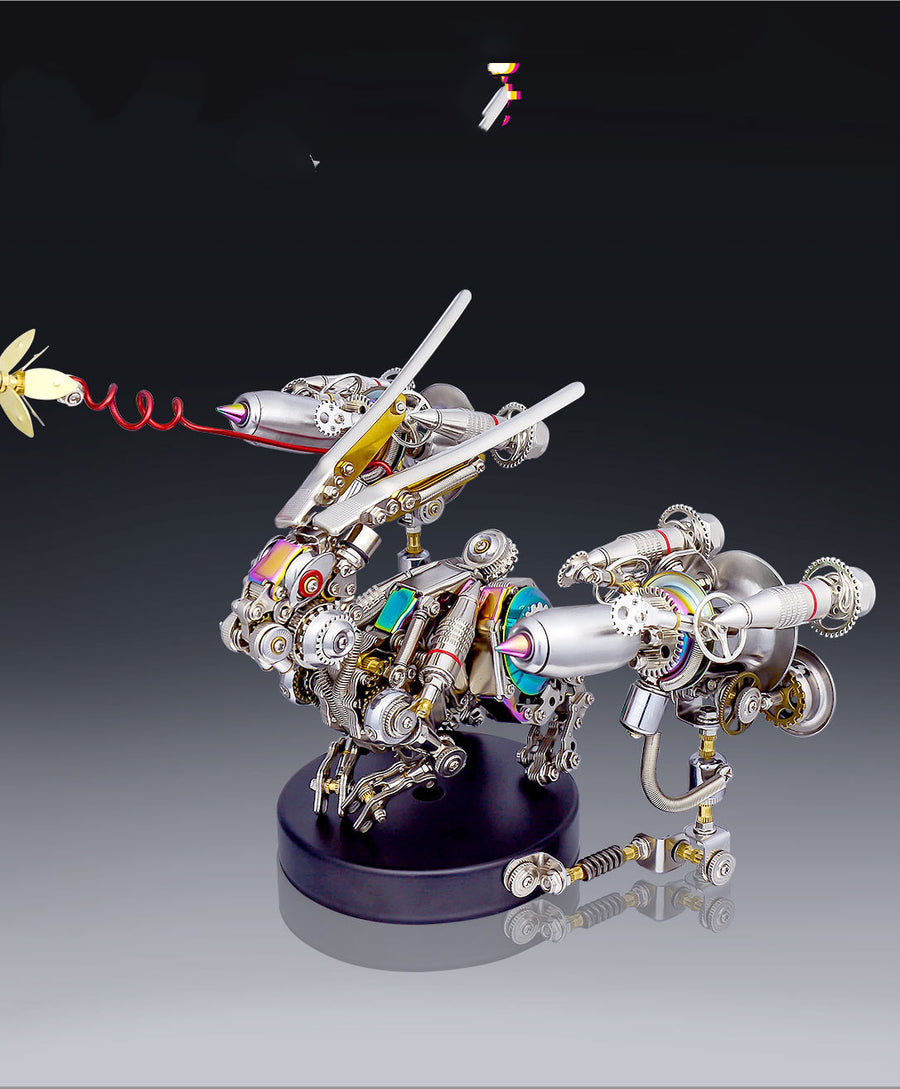 Mechanical Rabbit Aerospace High Difficulty Precision Machinery Metal Assembly Educational Toys