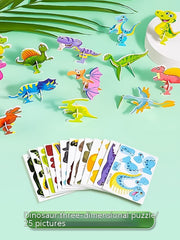 3D Drei dimensionales Tier puzzle Insekt Kreatives Diy-Spielzeug früh