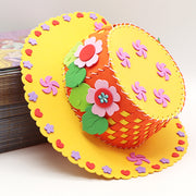 "Handgestricktes Hut-Materialpaket Lernspielzeug"