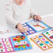 Kinder Lernspielzeug-Kreativspielzeug: Selbstgemachtes Stickerbuch