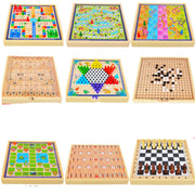 mytooy Holz-Brettspiel Sammlung