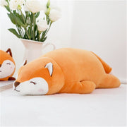 Niedliches flauschiges flauschiges Fat Fox Plüsch tier Gefülltes weiches Tier-Cartoon-Kissen Schönes Geschenk für Freundin Kinder Spielzeug