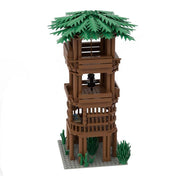 Kleine Partikel Bausteine kinder Spielzeug Montage Kleine Holz Turm