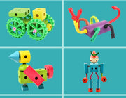 Kindergarten Lehr spielzeug Umweltschutz Creative Magic Stick Puzzle