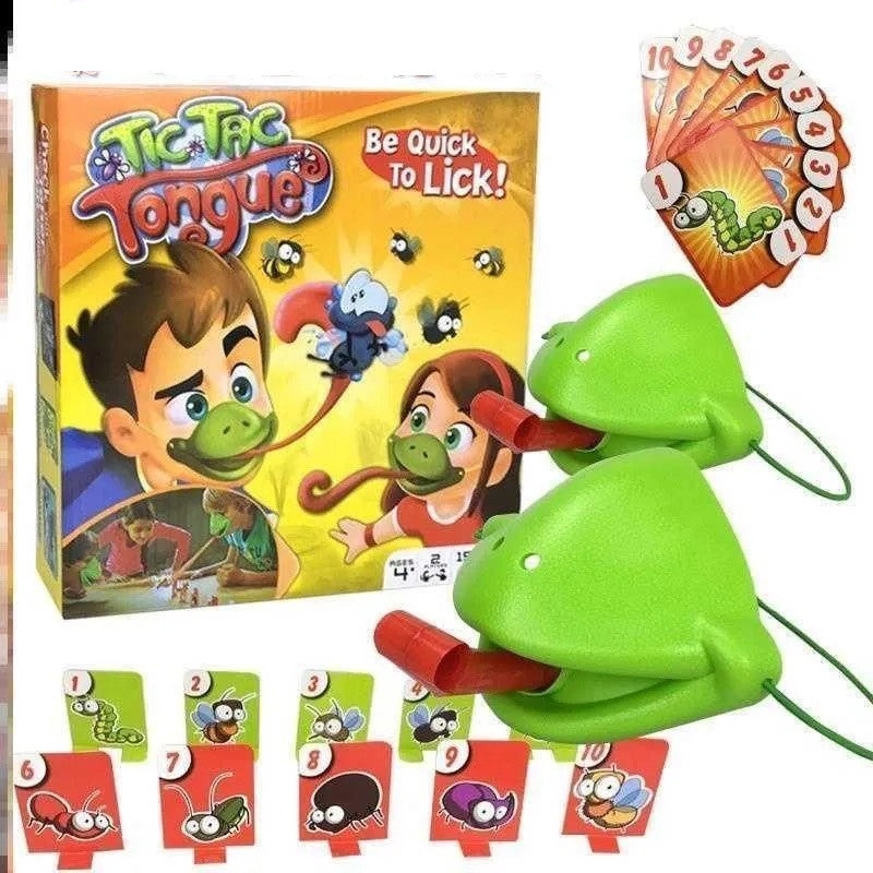 Frosch Zunge Heraus Bord Spiel Greedy Snake Chameleon Karte Spiel Pädagogisches Spielzeug