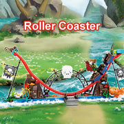 Ganze Set Von Pirate Schiff Schatz Brust Montage Block Spielzeug