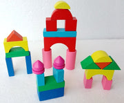 26 Mini City Bauklötze Spielzeug