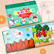 Kinder Pädagogisches Spielzeug Wiederholt Klebte Bücher Zu Lesen